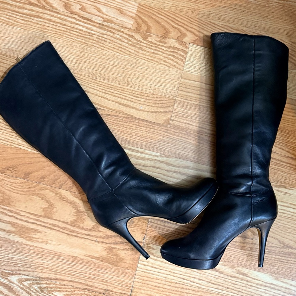 Vince Camuto Black Heeled Boots